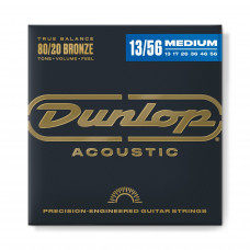 Струни для ак. гіт. (6 шт.) Dunlop DAB1356 80/20 Bronze
