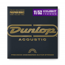 Струни для ак. гіт. (6 шт.) Dunlop DAP1152 Phosphor Bronze