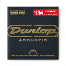 Струни для ак. гіт. (6 шт.) Dunlop DAP1254 (DAP1066) Phosphor Bronze