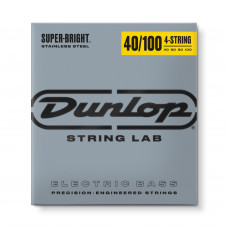 Струни для бас-гіт. (4 шт.) Dunlop DBSBS40100 Super Bright Steel