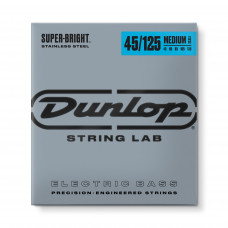 Струни для бас-гіт. (5 шт.) Dunlop DBSBS45125M MD Scale Super Bright Steel