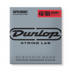Струни для бас-гіт. (4 шт.) Dunlop DBSBS45105M MD Scale Super Bright Steel
