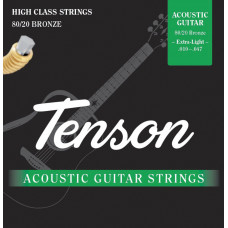 F600600 Струни для ак. гіт. (6 шт.) Tenson 80/20 Bronze, 10-47 F600600 Струни для ак. гіт. (6 шт.) Tenson 80/20 Bronze, 10-47
