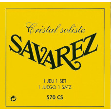 Струни для кл. гіт. (6 шт.) Savarez Cristal Soliste 570CS High Tension