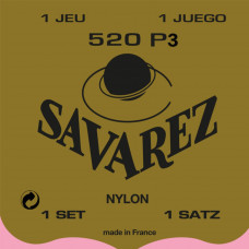 Струни для кл. гіт. (6 шт.) Savarez Traditional 520P3 (nylon wound G3) Normal Tension