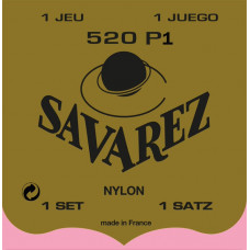 Струни для кл. гіт. (6 шт.) Savarez Traditional 520P1 (nylon wound E1, B2, G3) Normal Tension