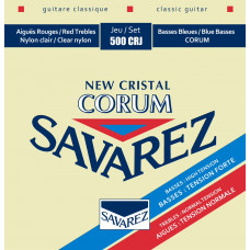 Струни для кл. гіт. (6 шт.) Savarez New Cristal Corum 500CRJ Mixed Tension