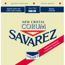 Струни для кл. гіт. (6 шт.) Savarez New Cristal Corum 500CR Normal Tension