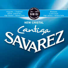 Струни для кл. гіт. (6 шт.) Savarez New Cristal Cantiga 510CJ High Tension