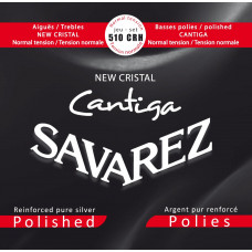 Струни для кл. гіт. (6 шт.) Savarez New Cristal Cantiga Polished 510CRH Normal Tension