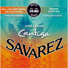 Струни для кл. гіт. (6 шт.) Savarez Creation Cantiga 510MRJ Mixed Tension