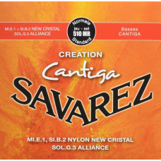Струни для кл. гіт. (6 шт.) Savarez Creation Cantiga 510MR Normal Tension