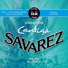 Струни для кл. гіт. (6 шт.) Savarez Creation Cantiga 510MJ High Tension