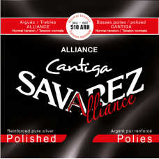 Струни для кл. гіт. (6 шт.) Savarez Alliance Cantiga Polished 510ARH Normal Tension