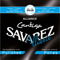 Струни для кл. гіт. (6 шт.) Savarez Alliance Cantiga Polished 510AJH High Tension