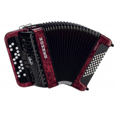 Акордеон Hohner Nova II 48 A4253 RD B-S Stepped Акордеон Hohner Nova II 48 A4253 RD B-S Stepped