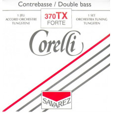 Комплект струн для контрабаса Savarez Corelli TX Orchestra High Tension Tungsten wound 370TX
