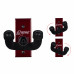Гак для гітари Ortega OGH-1WR Wine Red, прямий