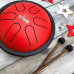 Глюкофон Meinl Nino Mini Melody Steel Tongue Drum NINO980R (6