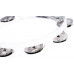 Тамбурин Meinl Headliner HTT8WH (1 ряд) Molded ABS 8