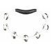 Тамбурин Meinl Headliner HTWH (1 ряд) Molded ABS 8