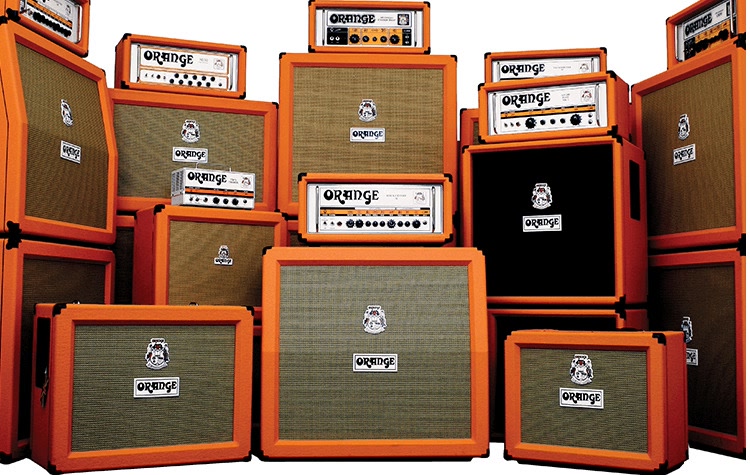 Асортимент підсилювачів та кабінетів Orange