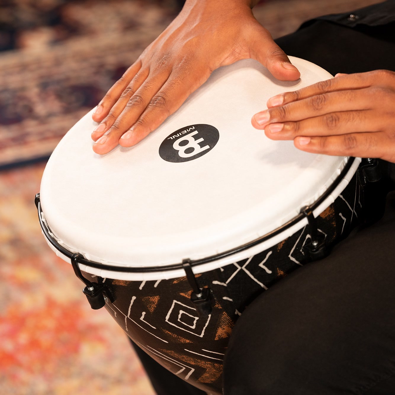 Джембе Meinl Alpine Synthetic ADJ12-KA (12") Kanga Sarong
