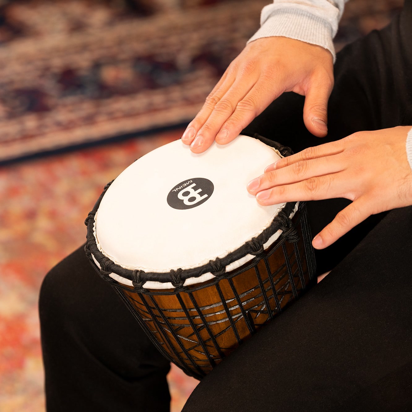 Джембе Meinl Headliner Rope Tuned HDJ17-S (8") Artifact