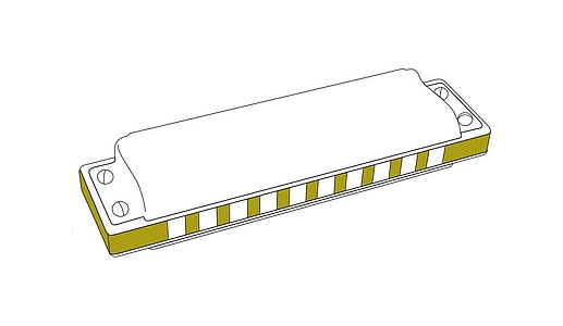 Губна гармошка Hohner Enthusiast Silver Star M5042016 C-major