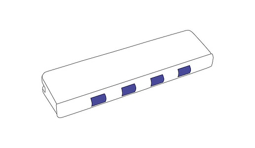 Губна гармошка Hohner Beginner Speedy M91315 C-major (Black)