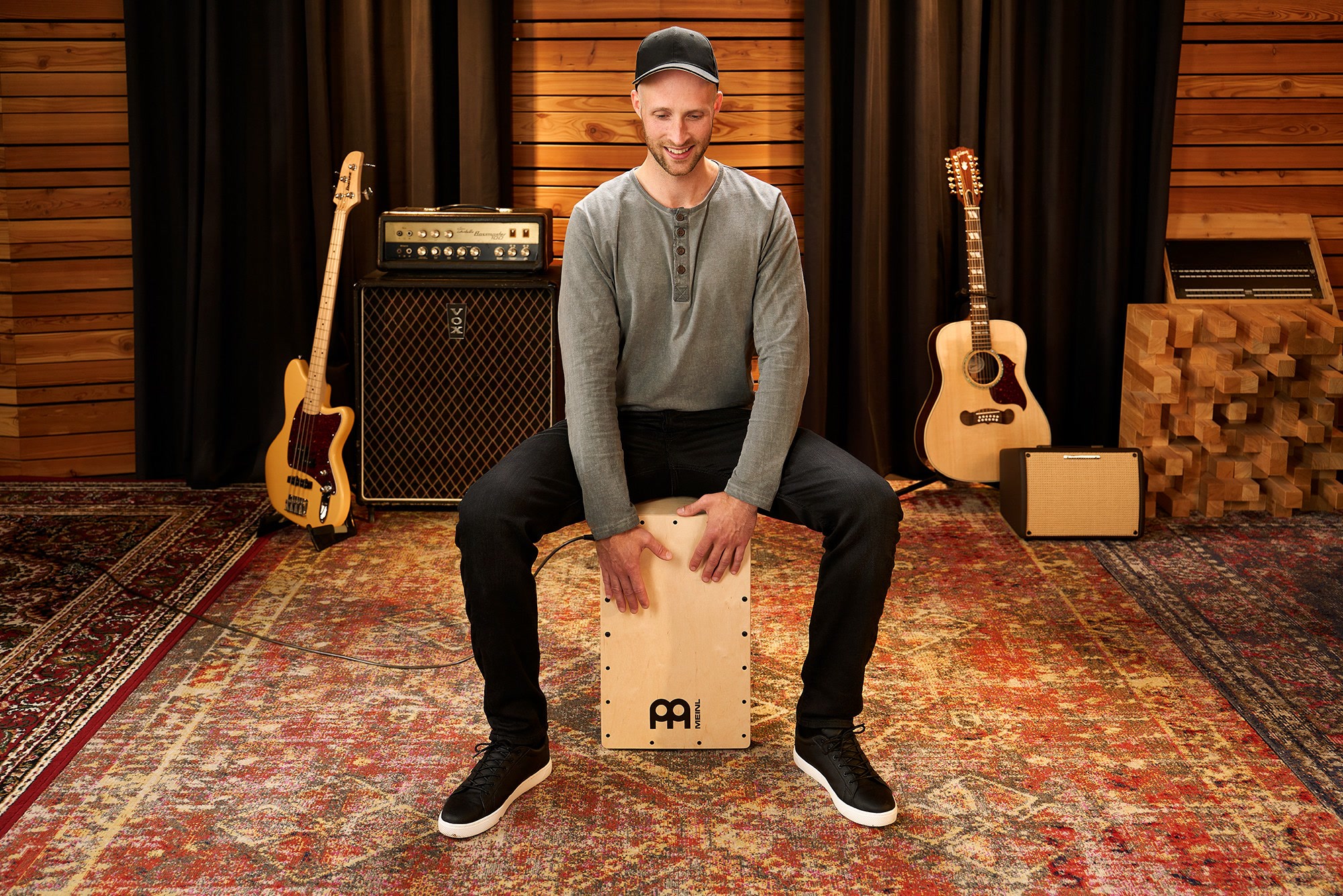 Кахон зі звукознімачем Meinl Snarecraft PSC100NT Natural