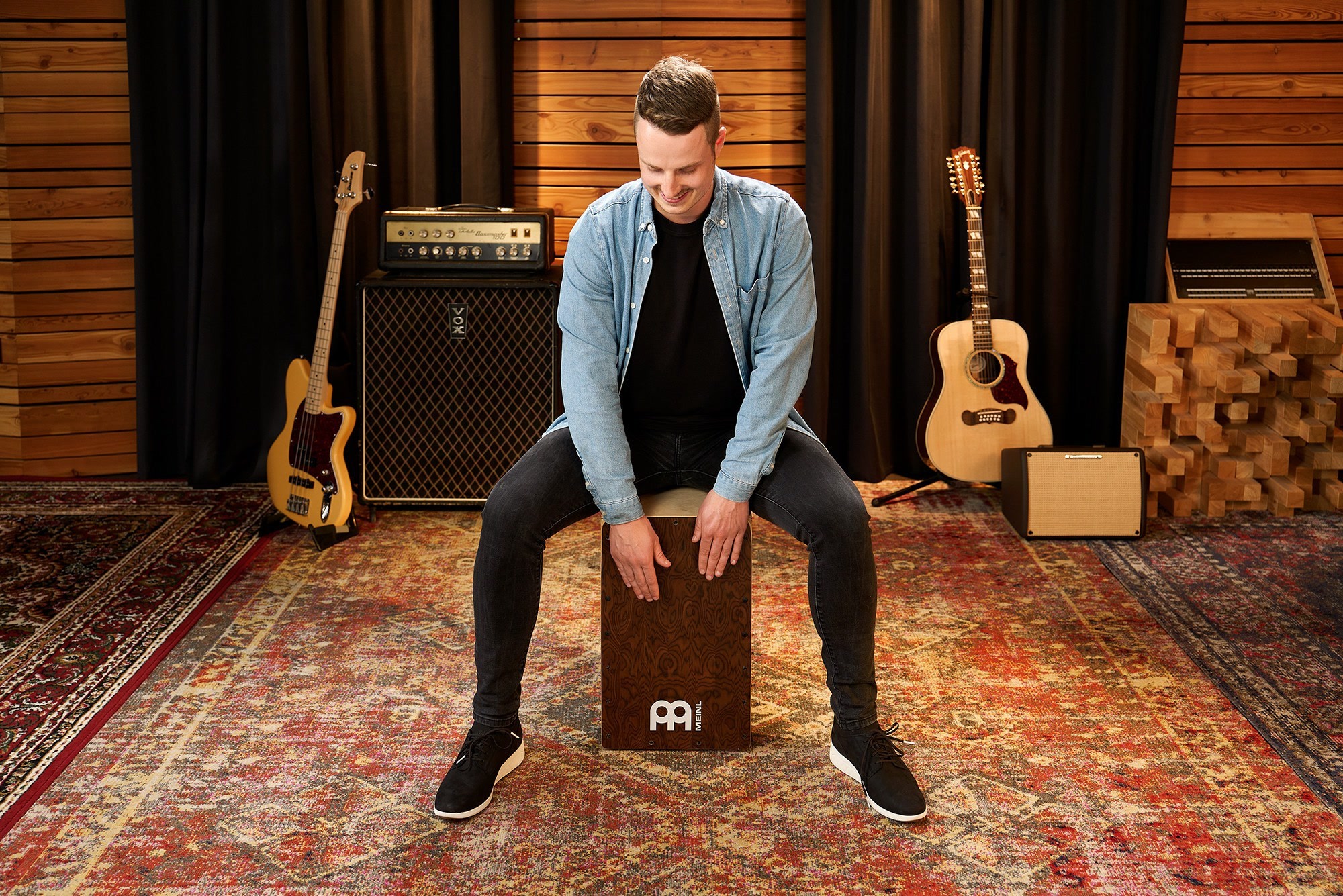 Кахон Meinl Snarecraft Snare SC100BW Burl Wood