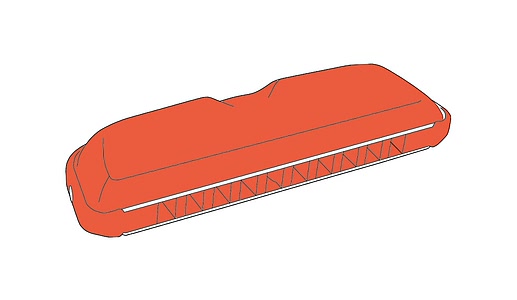 Губна гармошка Hohner Golden Melody Progressive M54411X Bb-major