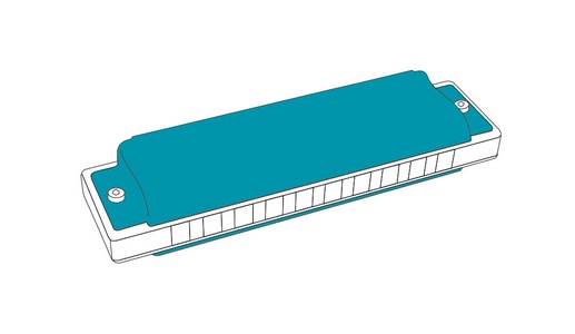 Губна гармошка Hohner MS Big River Harp M590026P Db-major