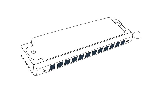 Губна гармошка Hohner Chromonica Xpression M754301X C-major