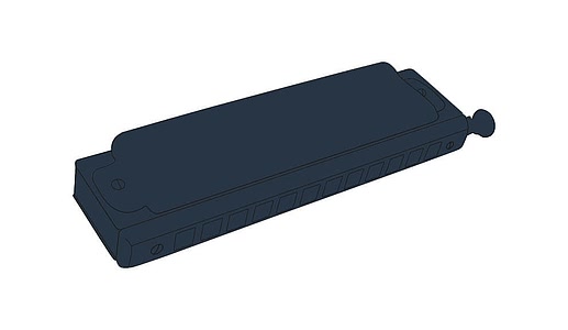 Губна гармошка Hohner Super Chromonica 270 Deluxe M754008 G-major