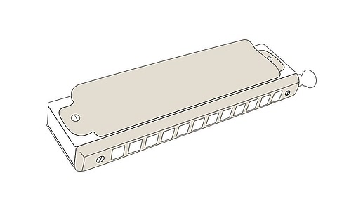 Губна гармошка Hohner Performance Meisterklasse M756501 C-major