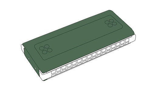 Губна гармошка Hohner Tremolo Echo 2x32 M5464337 C,G-major