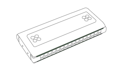 Губна гармошка Hohner Tremolo Echo 2x32 M5464337 C,G-major