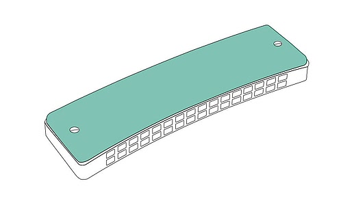 Губна гармошка Hohner Octave Edelweiss 32 M311001 C-major