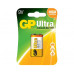 Батарейка GP ULTRA ALKALINE 9V (6LF22)