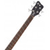 Бас-гітара WARWICK RockBass Corvette Multiscale, 5-String (Solid Black Satin)