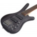 Бас-гітара WARWICK RockBass Corvette Multiscale, 5-String (Solid Black Satin)