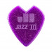 Медіатор DUNLOP KIRK HAMMETT JAZZ III PICK PURPLE SPARKLE