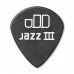 Медіатор DUNLOP TORTEX PITCH BLACK JAZZ III PICK 1.35MM