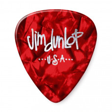 Медіатор DUNLOP CELLULOID RED PEARLOID PICK HEAVY