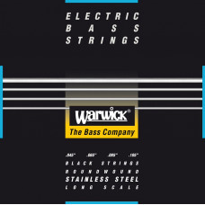 Струни для гітари WARWICK 40200 Black Label Medium 4-String (45-105)
