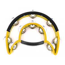 Тамбурин MAXTONE 818N/P Power-2 Tambourine w/Protecting Trim (Yellow)