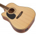 Електро-акустична гітара CORT AD880CE LH (Natural Satin)