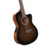 Класична гітара CORT Jade E Nylon (Dark Brown Burst)